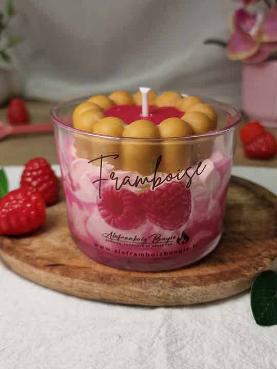 Bougie gourmande Framboise