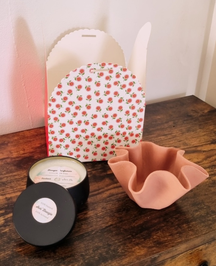 Bougie parfumée pour chambre - Détente et relaxation