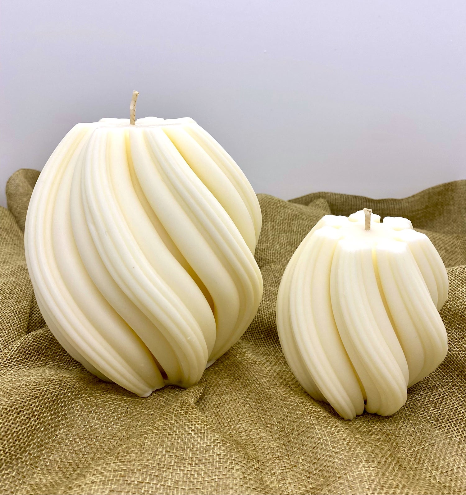 Bougies sculpturales