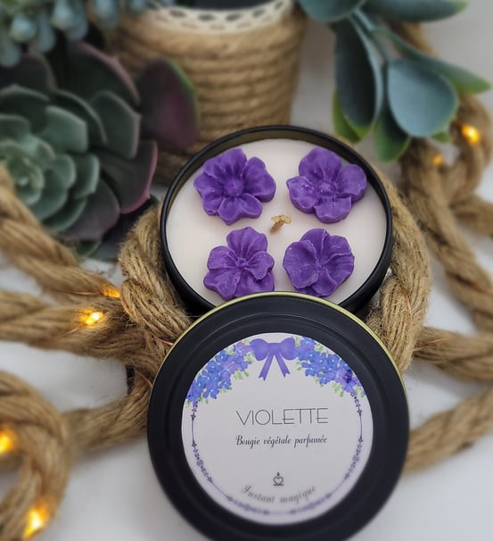 Bougie parfumée cadeau fête des mères