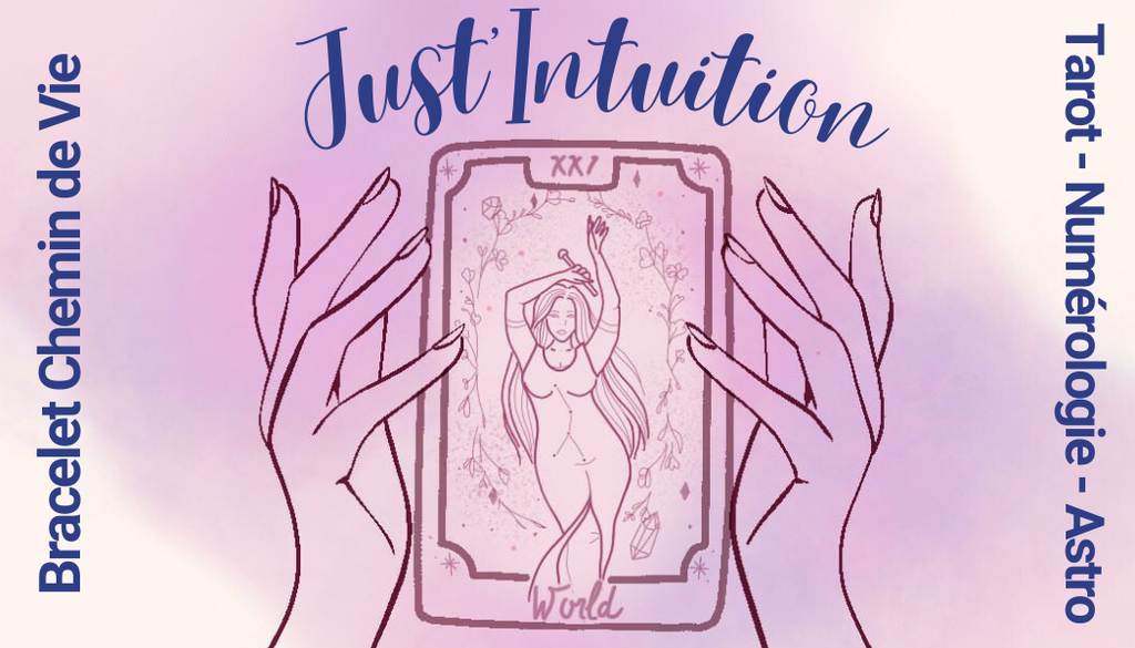 Just'intuition, créatrice de bracelet chemin de vie et cartomancienne, contactez la pour en savoir plus