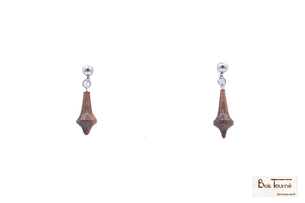 BOUCLES D’OREILLES EN IPE – PU 40