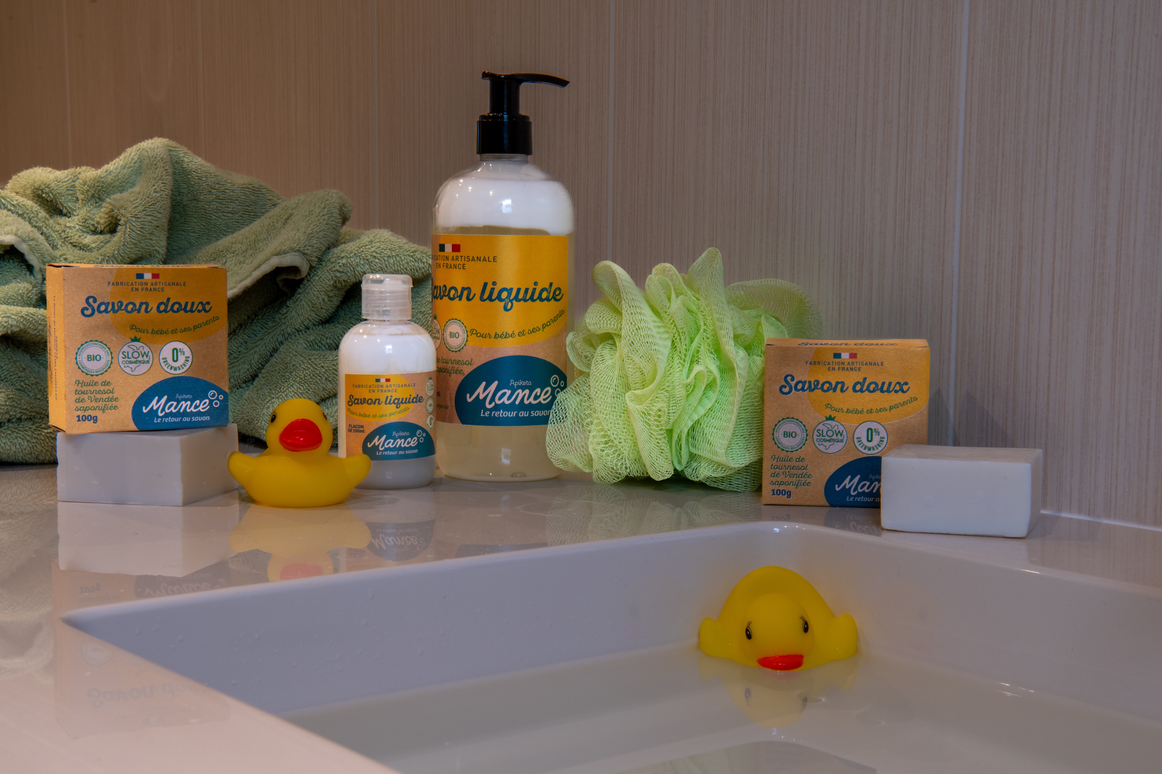 Savon bébé bio Mance