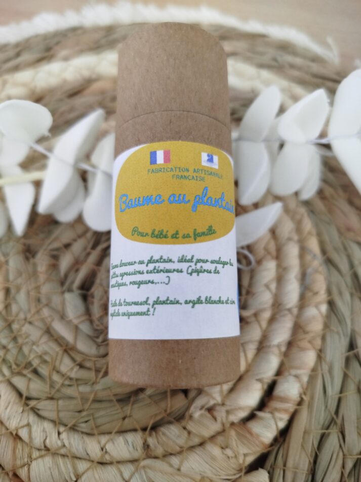 Baume apaisant bébé bio Plantain Mance