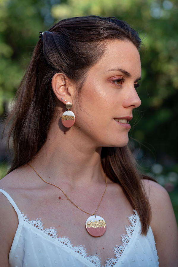 Boucle d'oreilles Marine Or