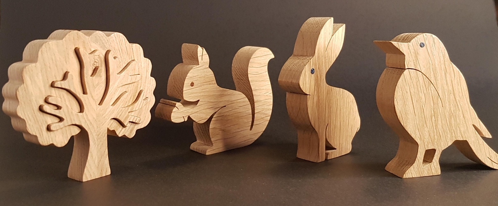 Objets décoration bois et cuir de réemploi, travail artisanal et écoresponsable, Made in France (Annecy) - animaux, arbres, prénoms en bois personnalisés
artisanat français