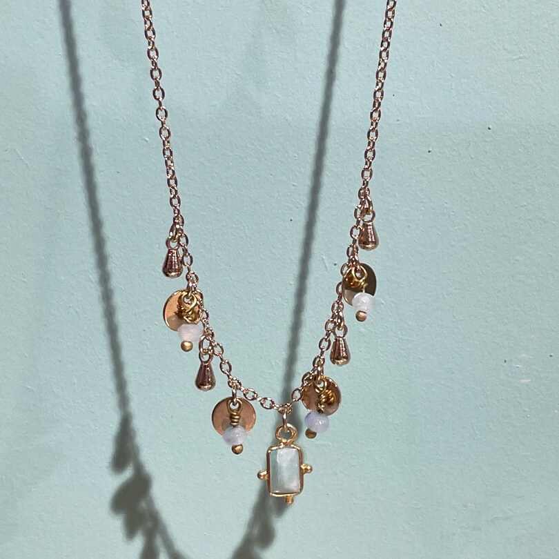 Collier Karma en acier inoxydable