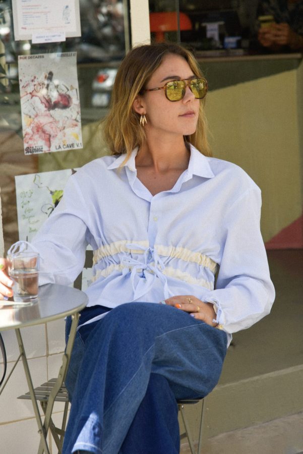 hello moi c'est Julie je suis la créatrice de la marque et je suis passionnée d'upcycling :)