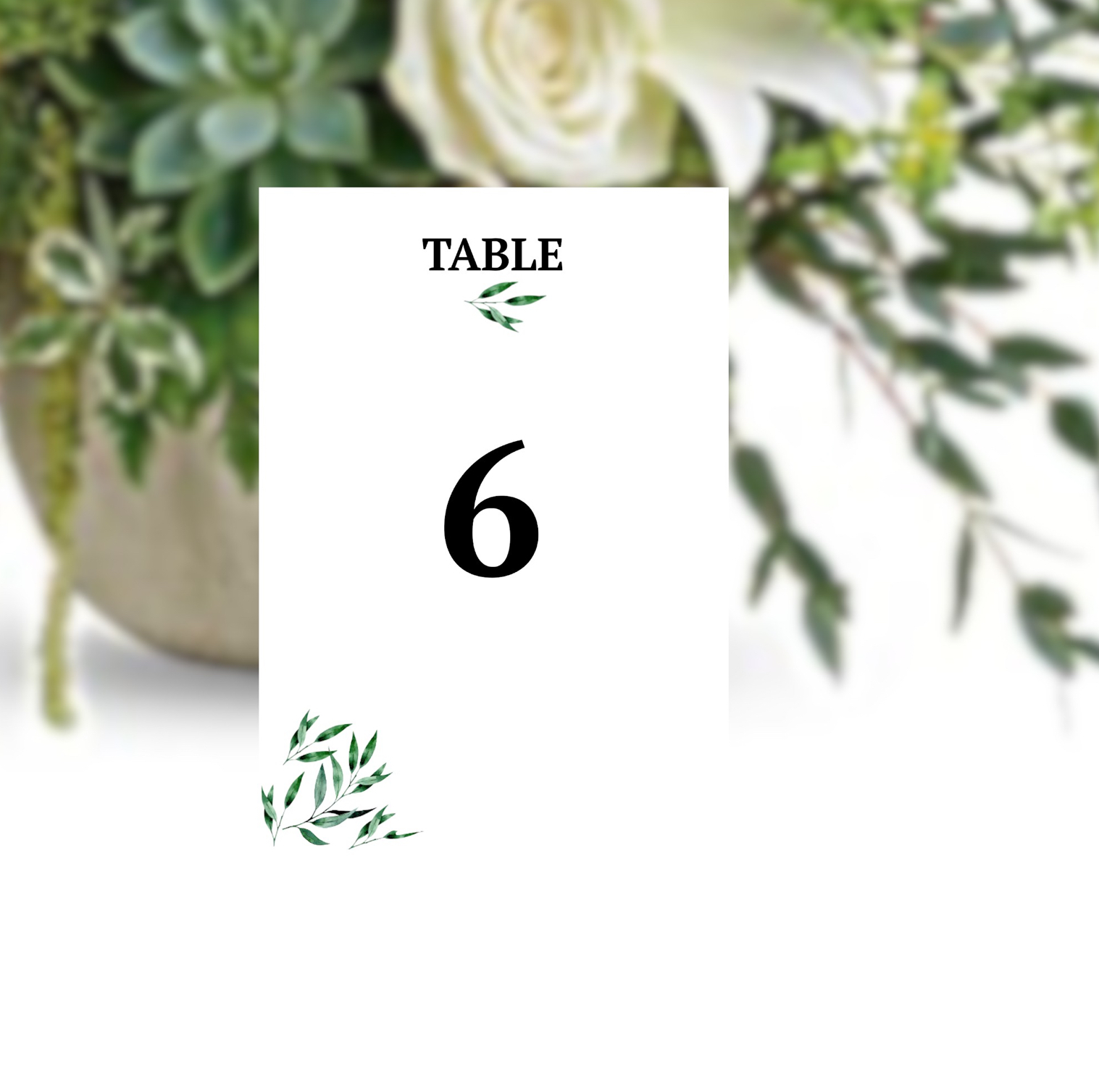 Numéro de table