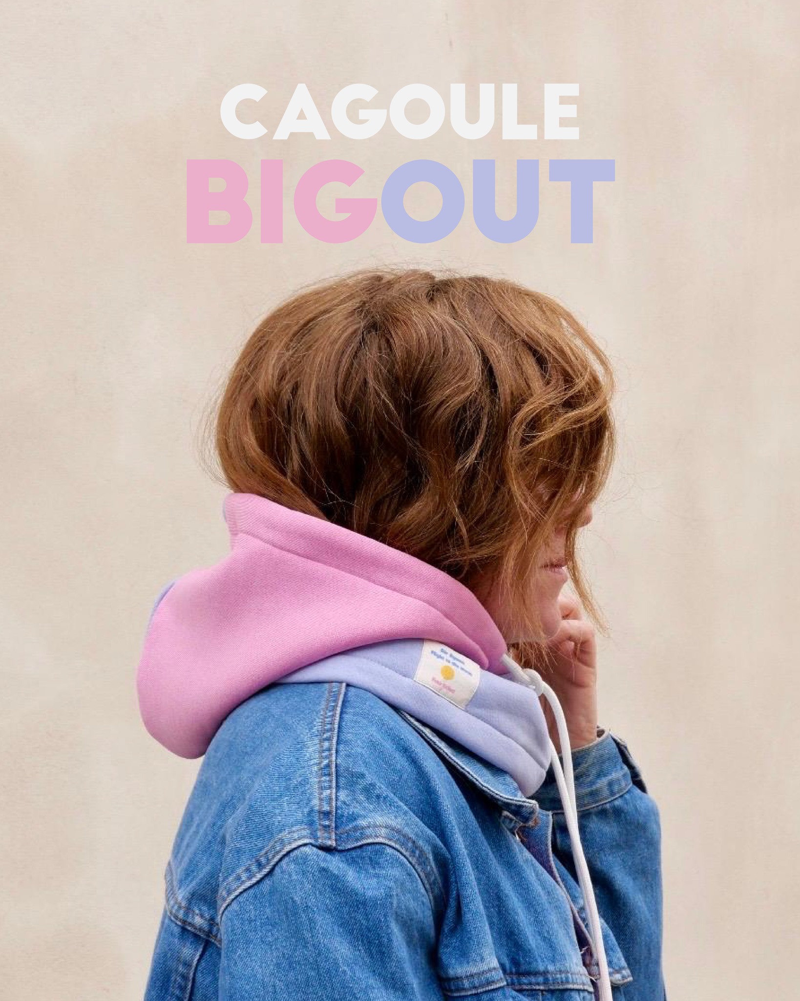 Cagoule-capuche Bigout ✨ Le twist coloré qui réveille tous tes looks !  Taille unique - pour petits & grands