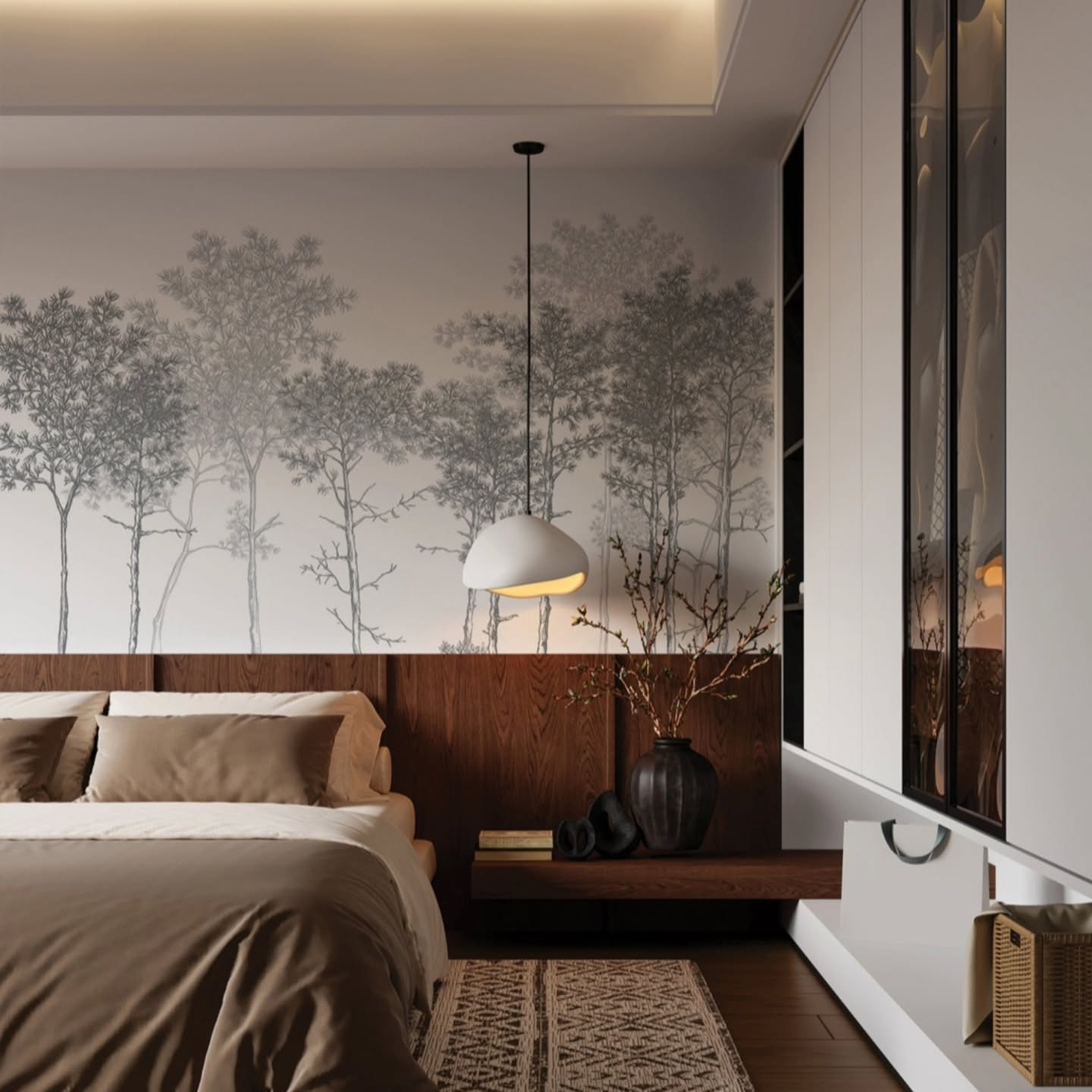 Décor panoramique - Balade dans les Bois -

Un modèle intemporel qui séduit toujours. Épuré, graphique, élégant, il habille un mur en affirmant une vraie identité, sans en faire trop.

Design signé avec finesse, idéal pour créer une ambiance naturelle et 