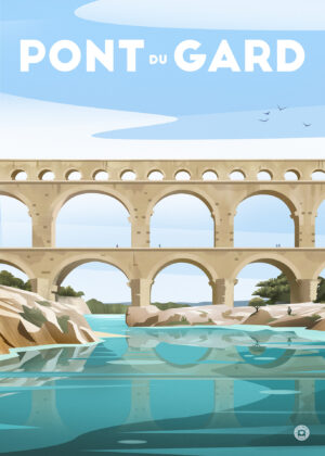 Pont du gard, design par numéro 30