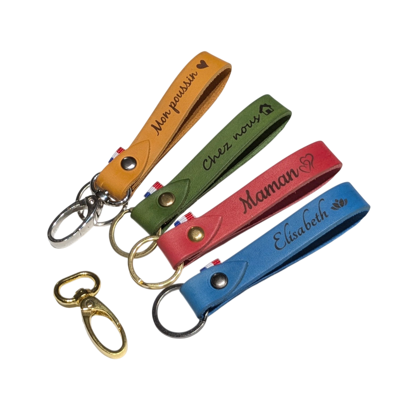 porte clé cuir personnalisé