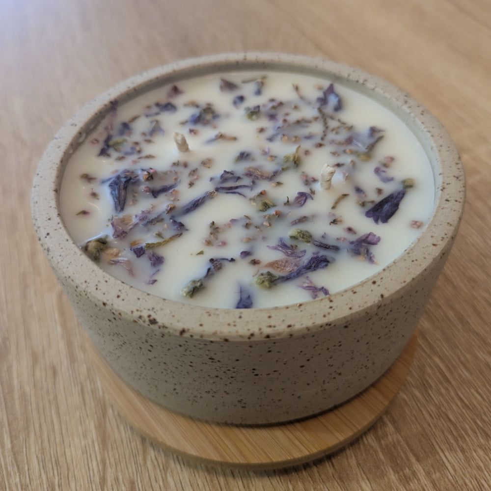 Bougie parfumée mimosa