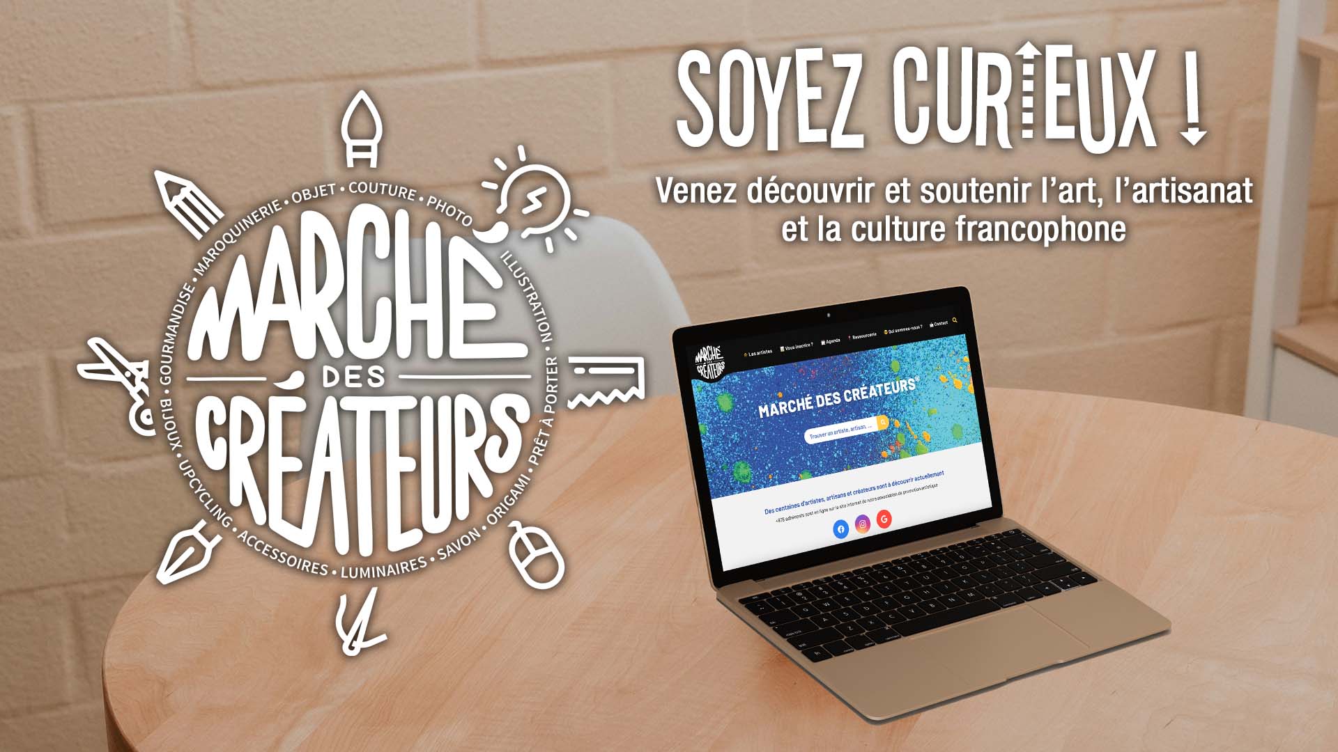 + 1000 artistes, artisans et créateurs à découvrir