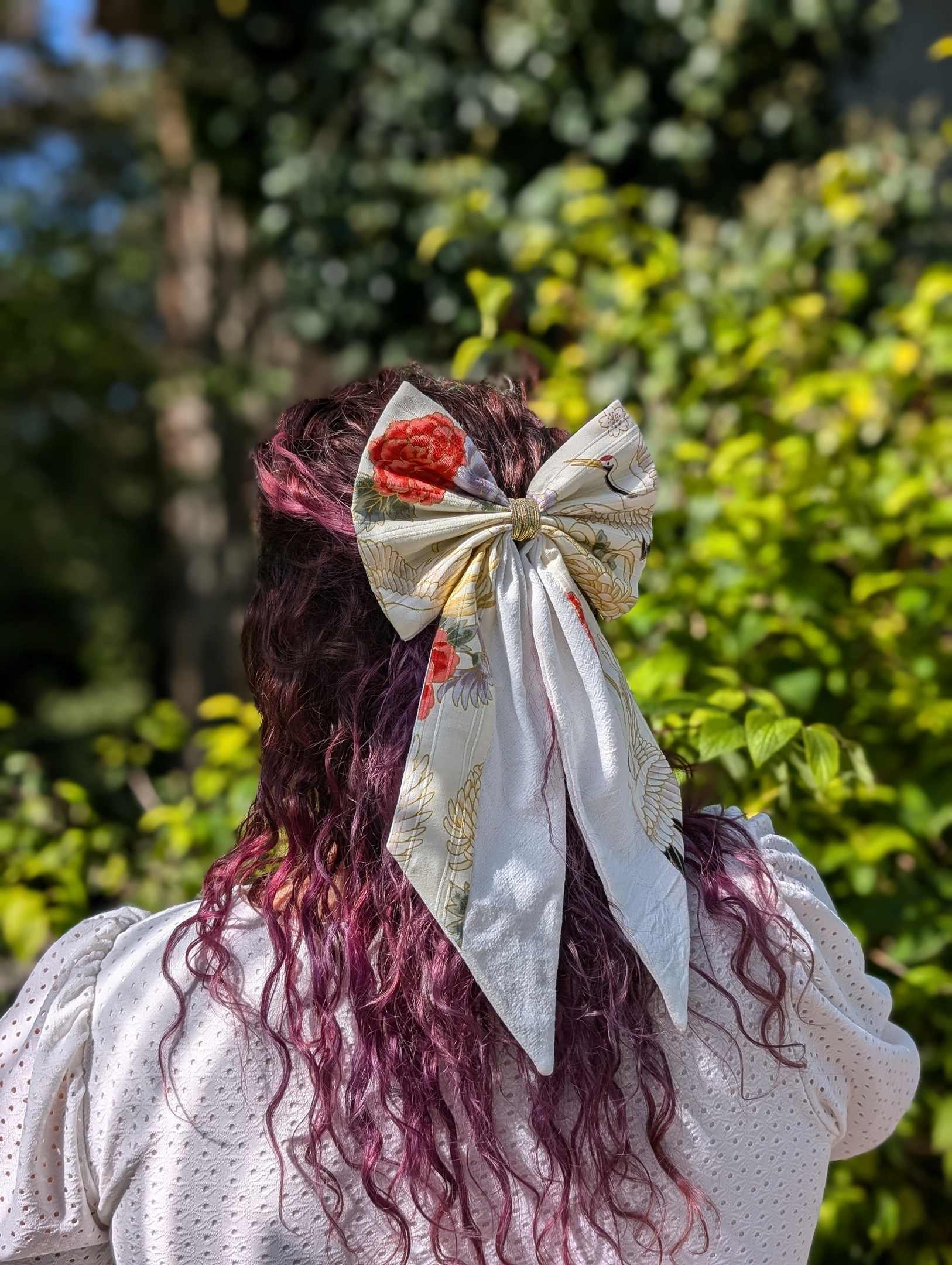 noeud japonais pour cheveux