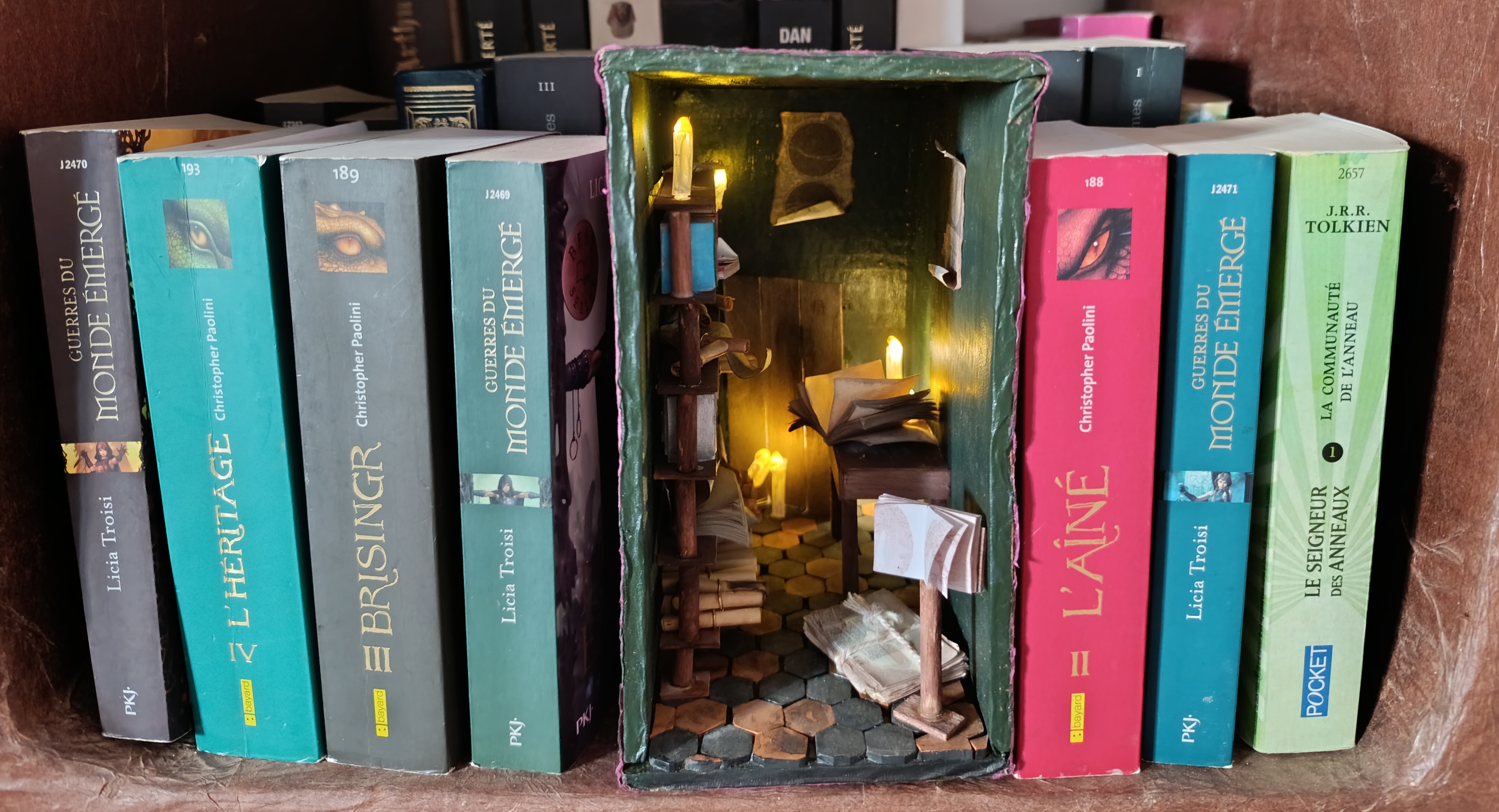 Book nook féerique 