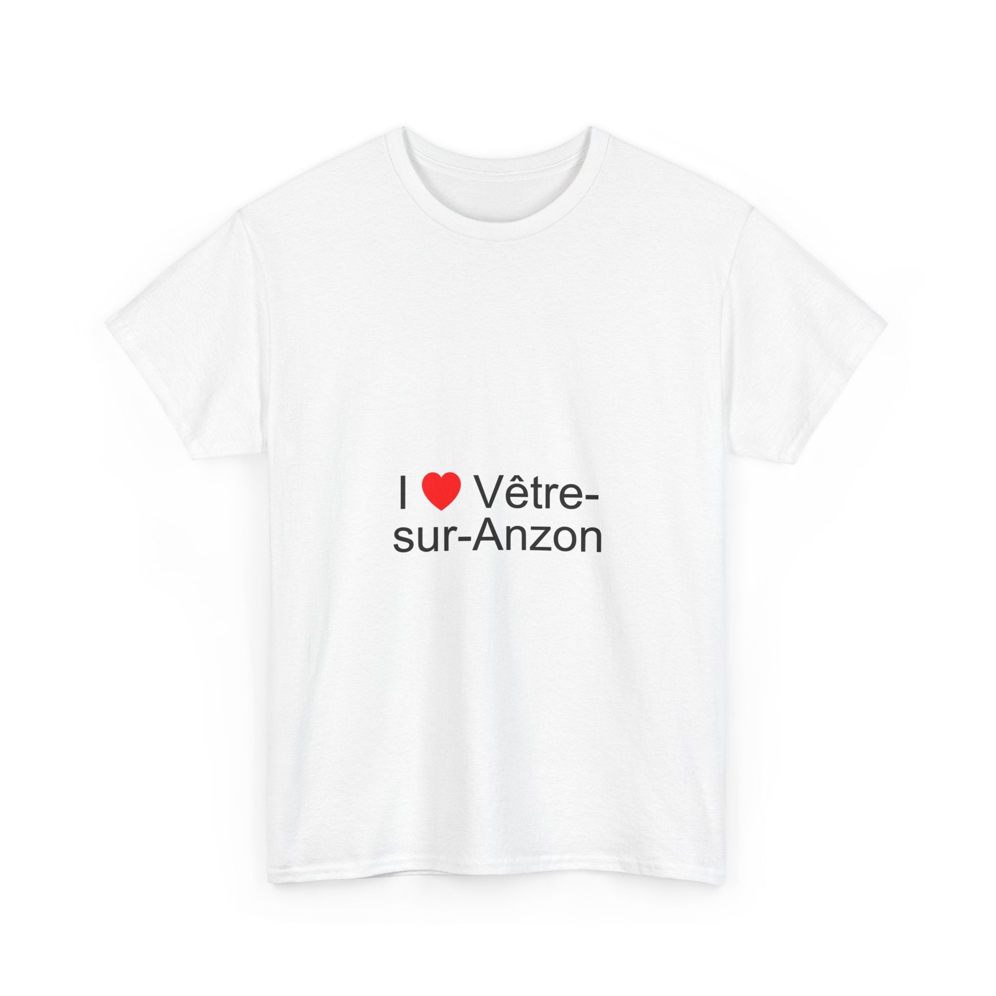 T-shirt I love vêtre-sur-anzon
