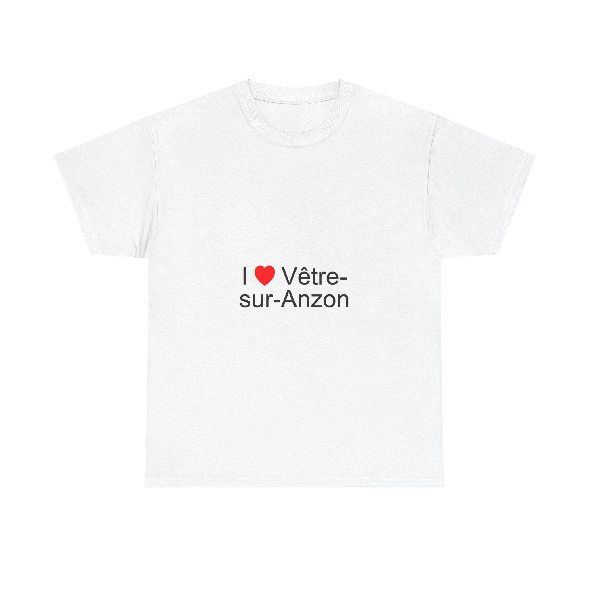 T-shirt I love vêtre-sur-anzon