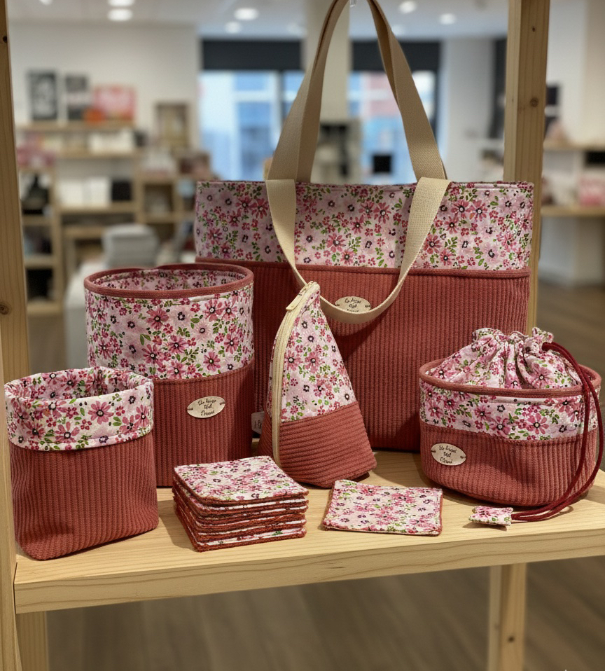 Sac ToteBag, pochon, lingettes