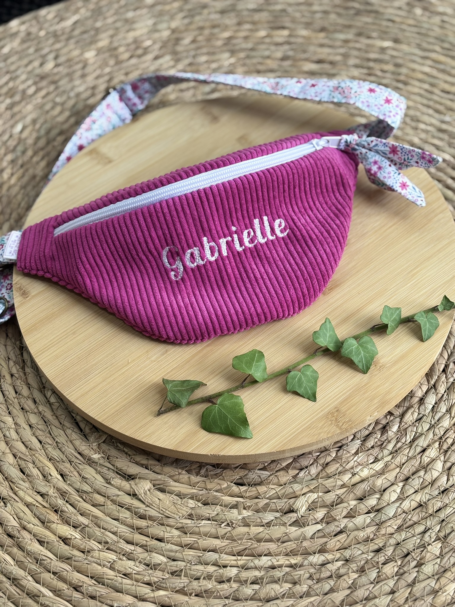 Sac banane personnalisable - De Rêve en fil by Lalie