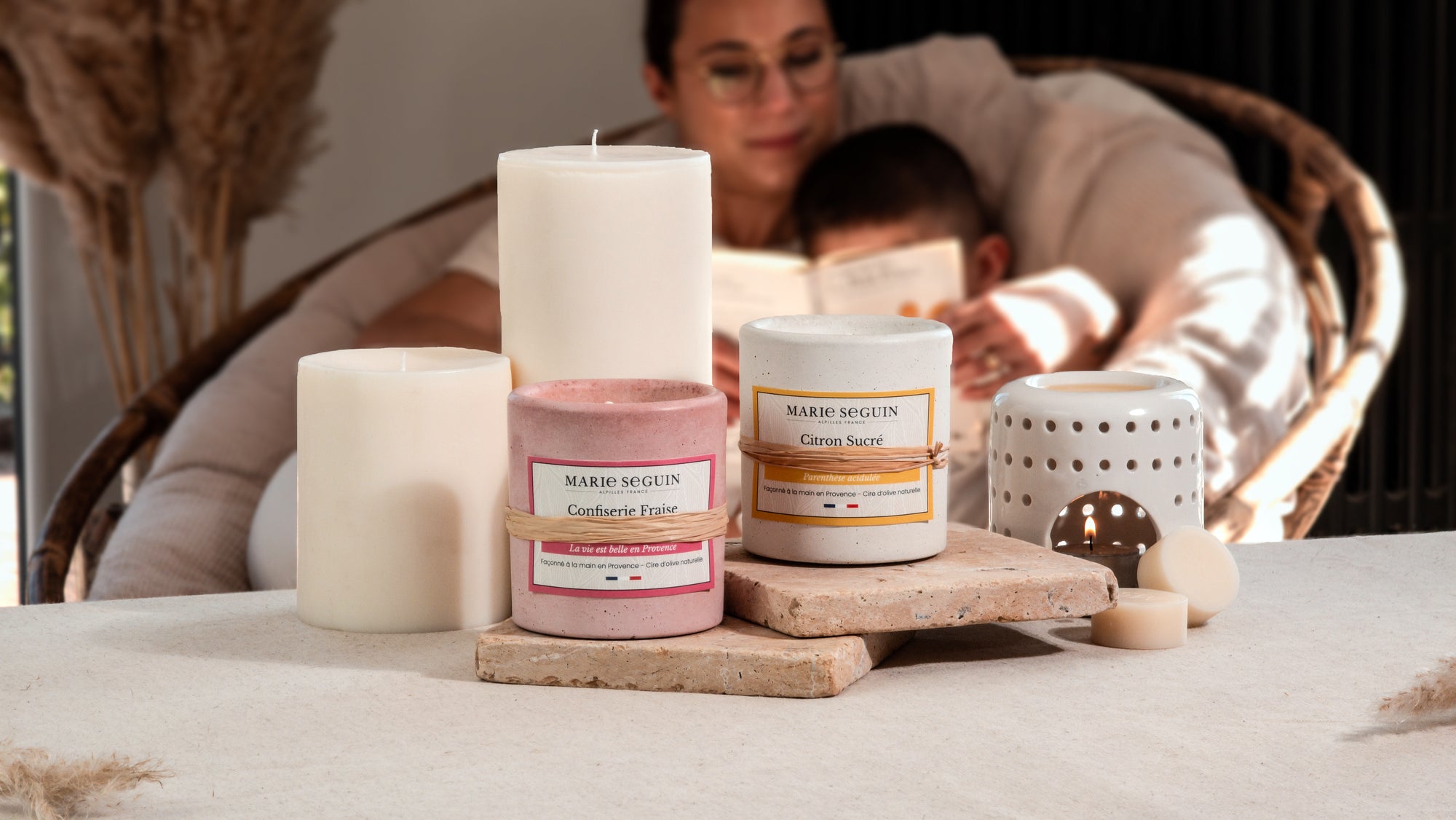 bougies naturelles artisanales