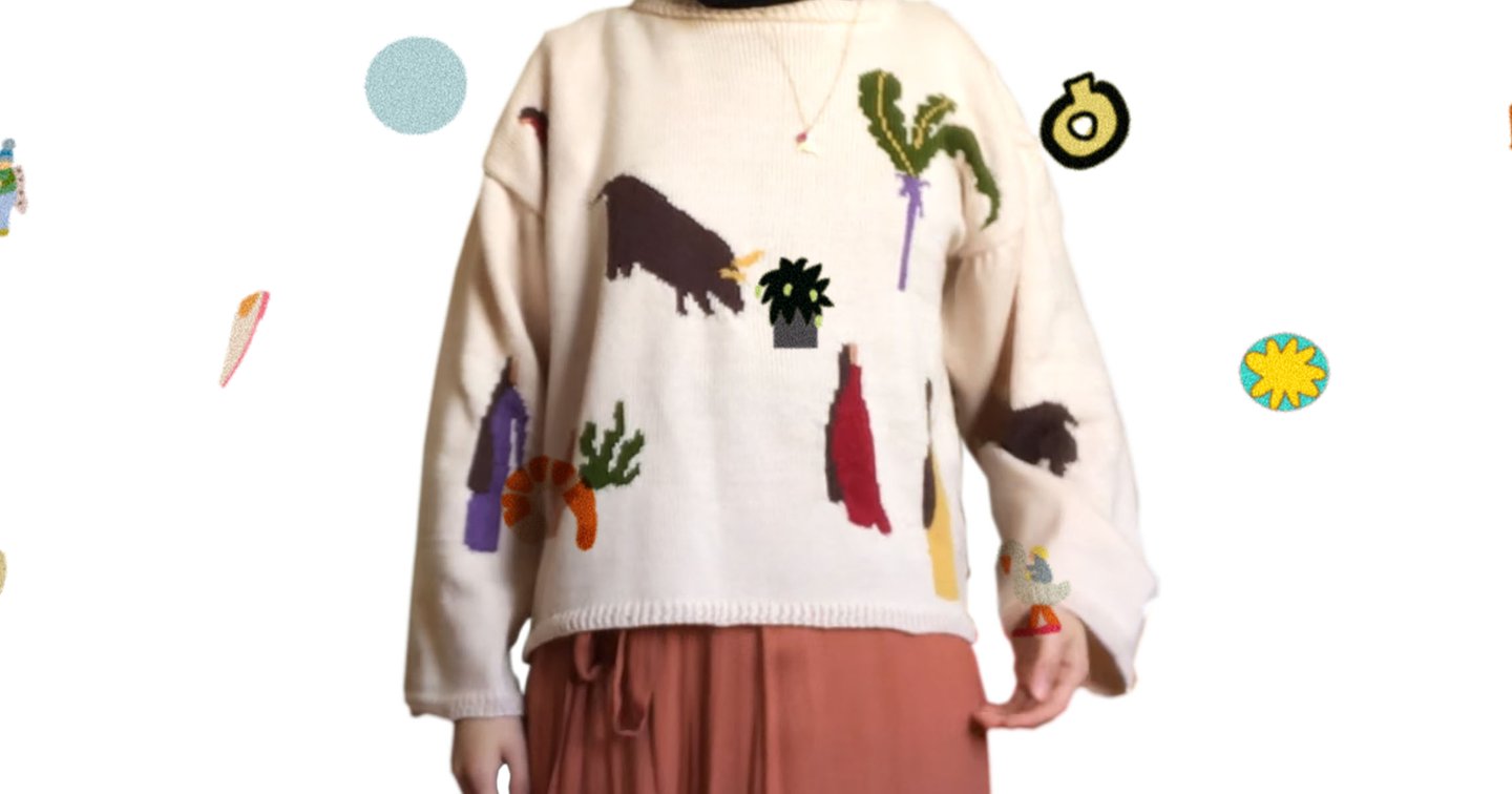 Pulls Intarsia Artisanaux Made In France