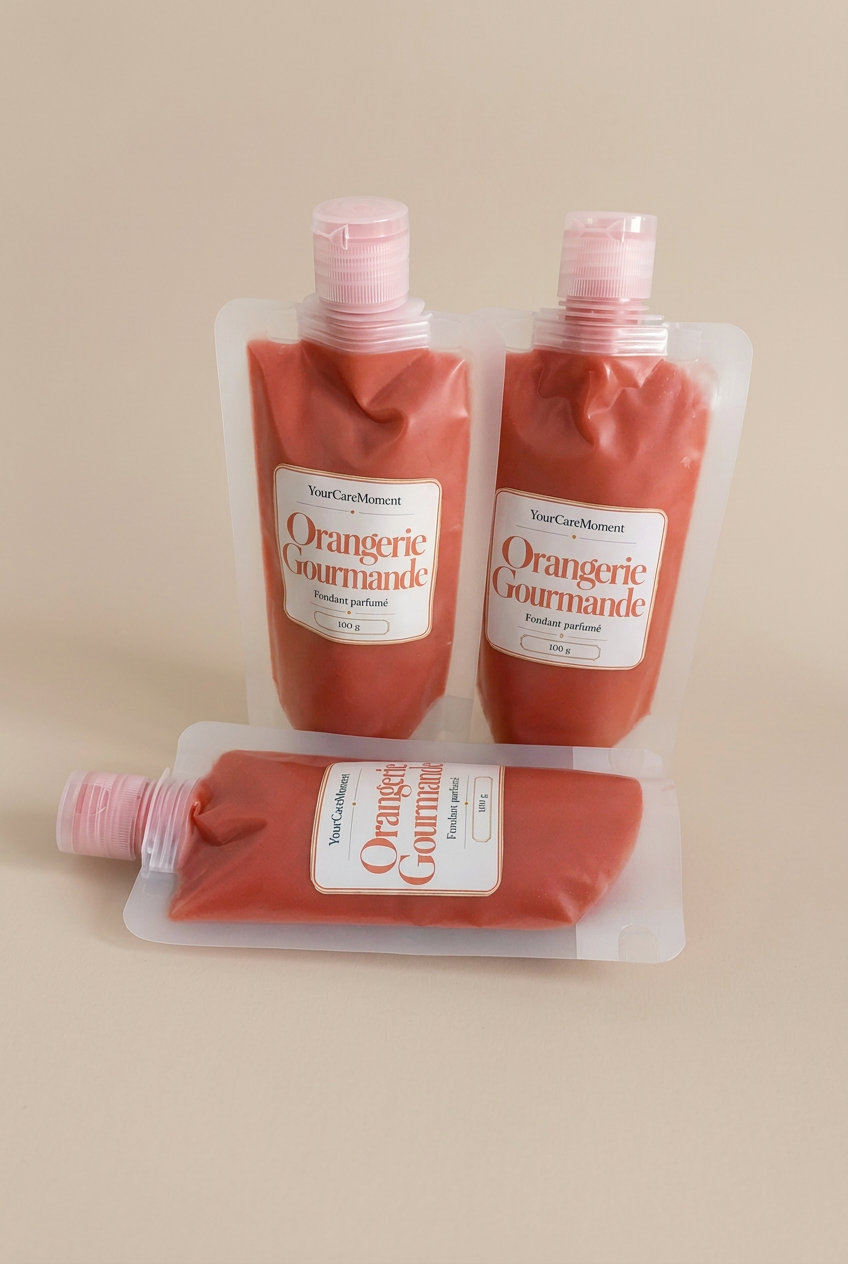 Gourde fondant parfumé Orangerie gourmande
