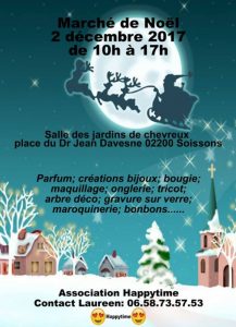 Marché de Noël à Soissons
